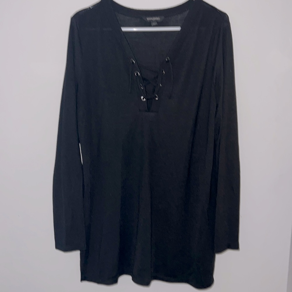 COPY - Banana Repulic Large long sleev with chest tie detail